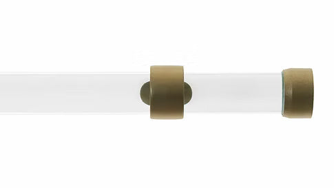Clear 1 ½" End Cap