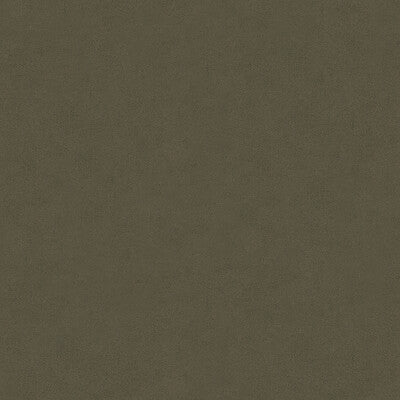 Kravet Design Ultrasuede Green Texture Fabric | Brown Polyester Blend Upholstery Fabric (55” Width)