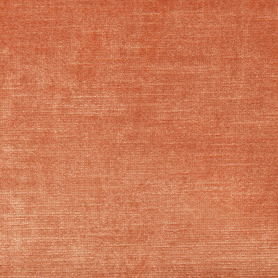 Kravet Design Ultrasuede Green Texture Fabric | Orange/Coral Polyester Blend Upholstery Fabric (55” Width)