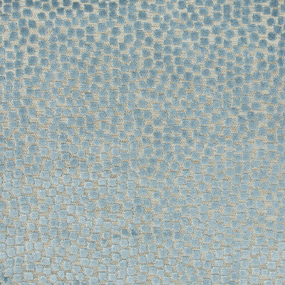 Kravet Design Flurries Pattern Fabric – Blue & Light Grey Designer Upholstery Fabric (54" Width)