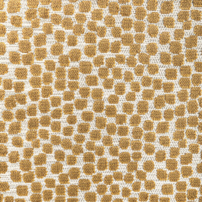 Kravet Design Flurries Pattern Fabric – Grey & Gold Designer Upholstery Fabric (54" Width)