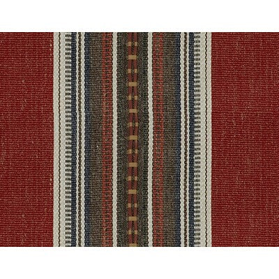 Kravet Couture Handwork Fabric | Beige & Brown Designer Upholstery Fabric with Leather Accents (54” Width)