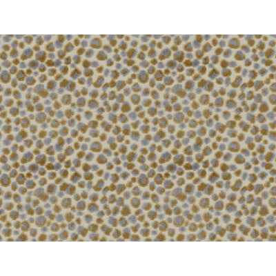 Kravet Design Circulate Animal Skins Fabric – Gold & Light Grey Designer Upholstery Fabric (54" Width)