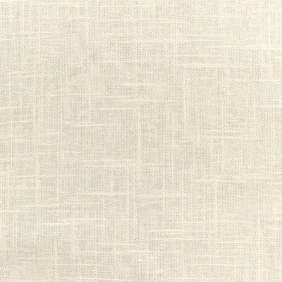Kravet Basics Barnegat Texture Fabric | White Linen Blend Upholstery & Drapery Material (55” Width)