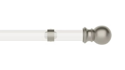 Clear 1 ½" Ball Finial