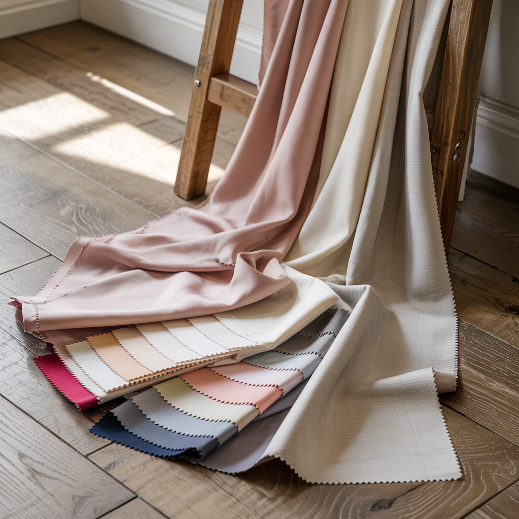 Premium designer fabrics in various colors and textures – Mill End Fabrics collection