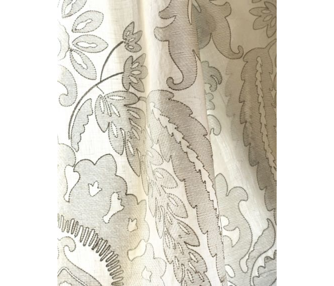 LIA DAMASK SHEER - Haze