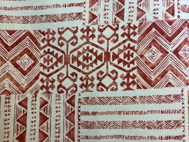 Red Multi Pattern Fabric Free Shipping Free Swatches