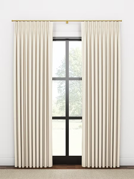 French Pleat Two Width