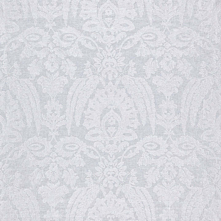 LIA DAMASK SHEER - Snow