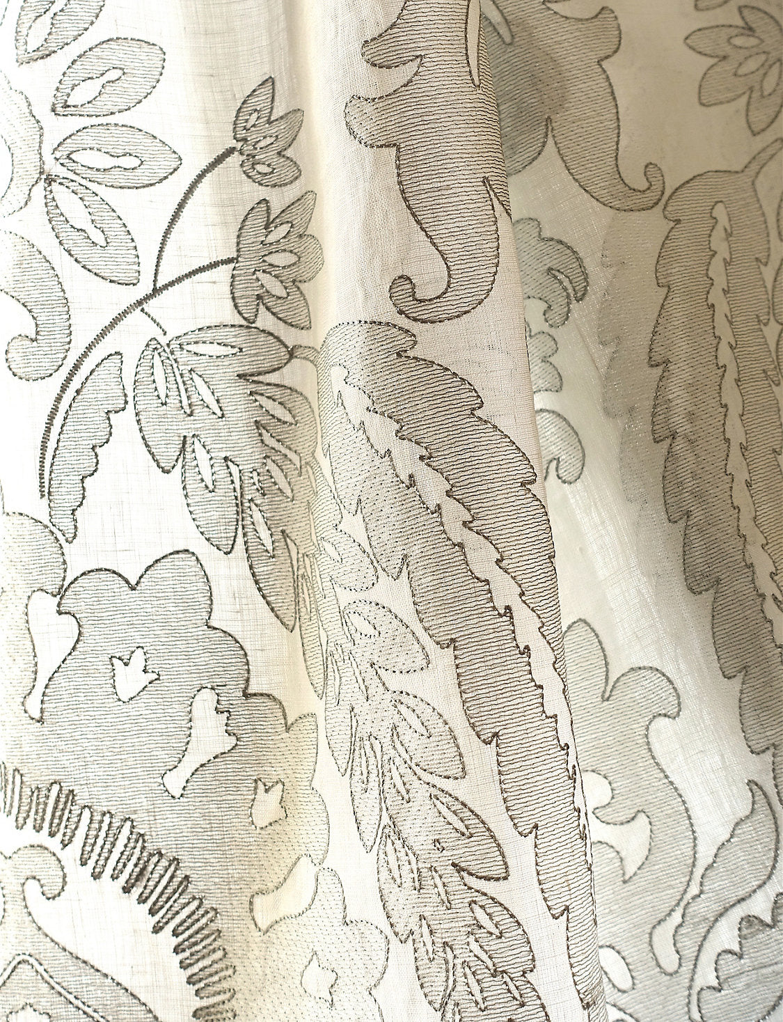 LIA DAMASK SHEER - Haze