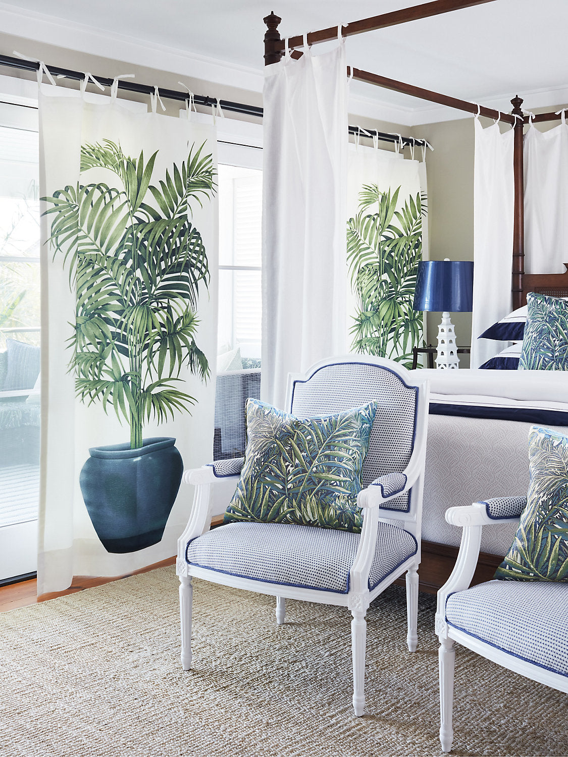 LAS VISTAS SHEER - White