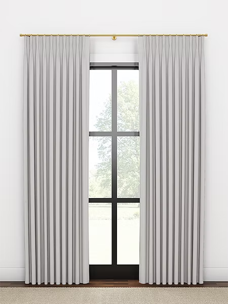 French Pleat Two Width