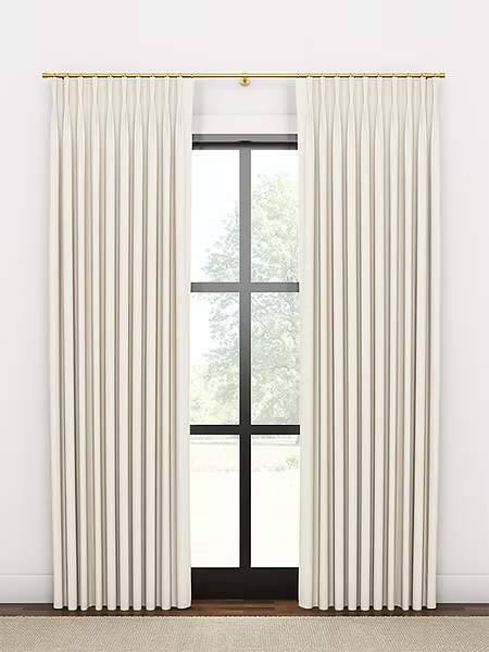 French Pleat Two Width
