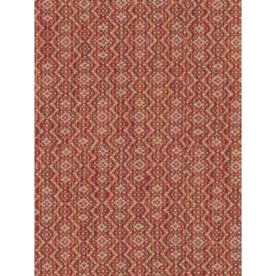Kravet Smart Small Scale Fabric – Red & Orange Recycled Polyester Upholstery Fabric (56.5" Width)