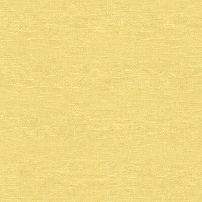 Kravet Basics Dublin Texture Fabric – Yellow 100% Linen Upholstery & Drapery Fabric (55” Width)