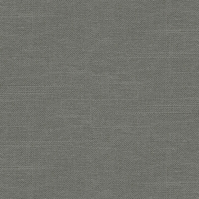 Kravet Basics Barnegat Texture Fabric | Grey Linen Blend Upholstery & Drapery Material (55” Width)