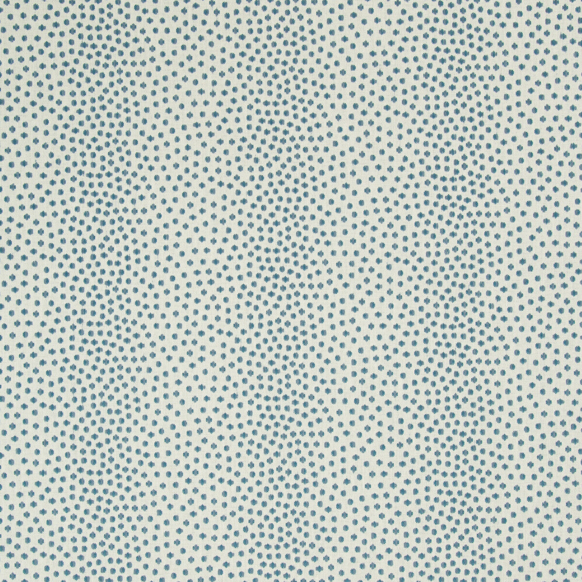 Kravet Design Leisure Solid Fabric – White/Blue 100% Linen Upholstery & Drapery Fabric (56" Width)