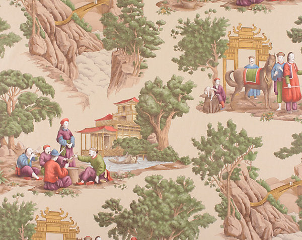 MANDARIN TOILE
