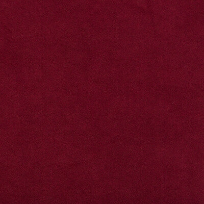 Kravet Design Ultrasuede Green Texture Fabric |  Burgundy/Red  Polyester Blend Upholstery Fabric (55” Width)