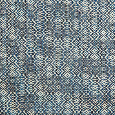 Kravet Contract Small Scale Fabric – Blue & Light Blue Recycled Polyester Upholstery Fabric (56.5" Width)