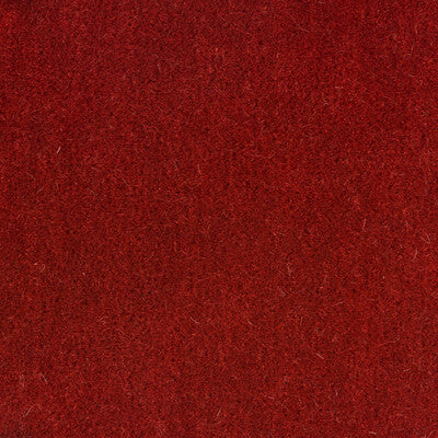 Kravet Couture Windsor Mohair Texture Fabric – Red Cotton Mohair Blend Luxury Upholstery Fabric (55" Width)