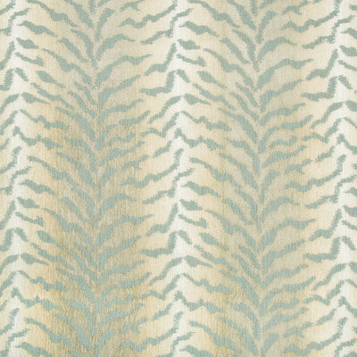 Kravet Design Patterned Fabric – Light Green & Ivory Designer Upholstery Fabric (55.5" Width)