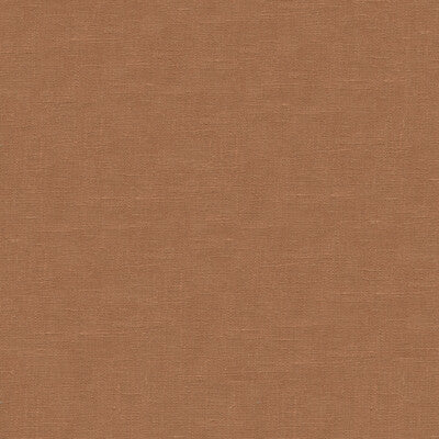 Kravet Basics Dublin Texture Fabric – Brown 100% Linen Upholstery & Drapery Fabric (55” Width)